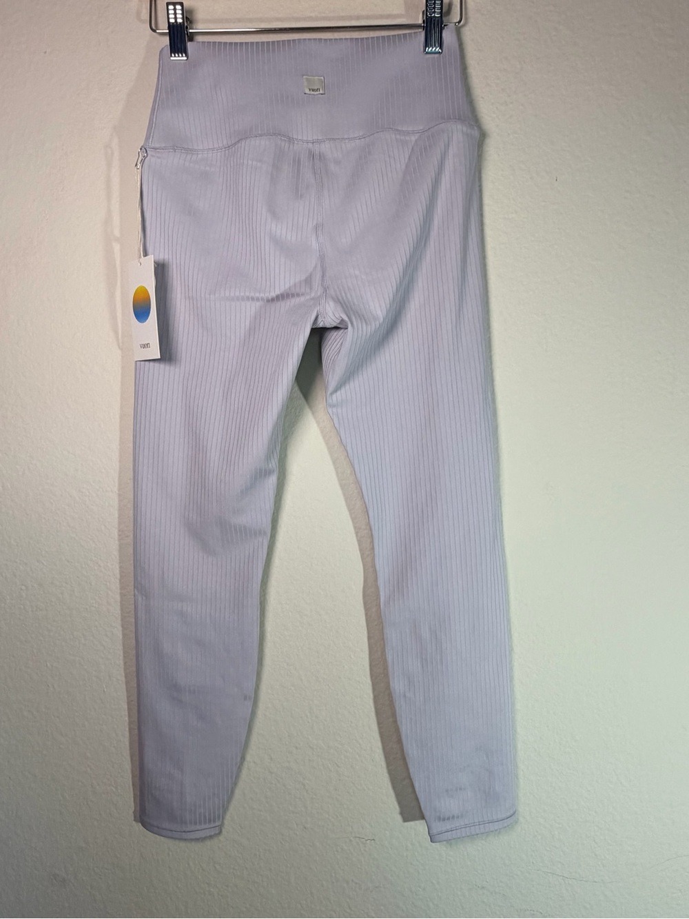 NWT Vuori Inversion Rib Legging Lavender Ice S High Rise Yoga VW4134 - Picture 11 of 12